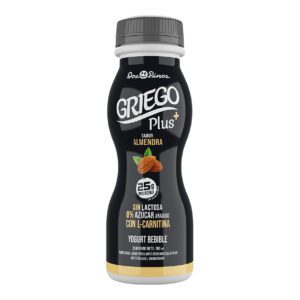 Yogurt griego bebible sabor almendra