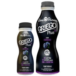 Yogurt griego bebible sabor arándano